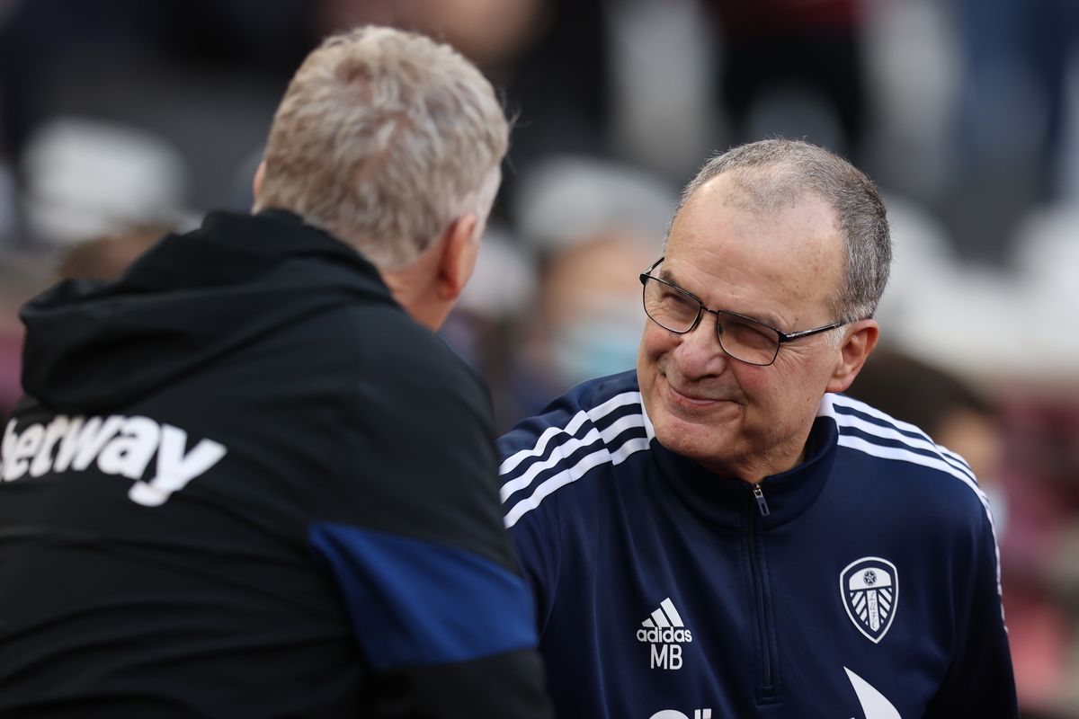 AllThingsLeeds1's tweet photo. On Sunday, Marcelo Bielsa sealed his first win over West Ham in 5 attempts since joining #LUFC, while handing David Moyes his first ever Premier League defeat as a manager to Leeds.

Credit: @LUFCDATA https://t.co/dqO9LaQv6F