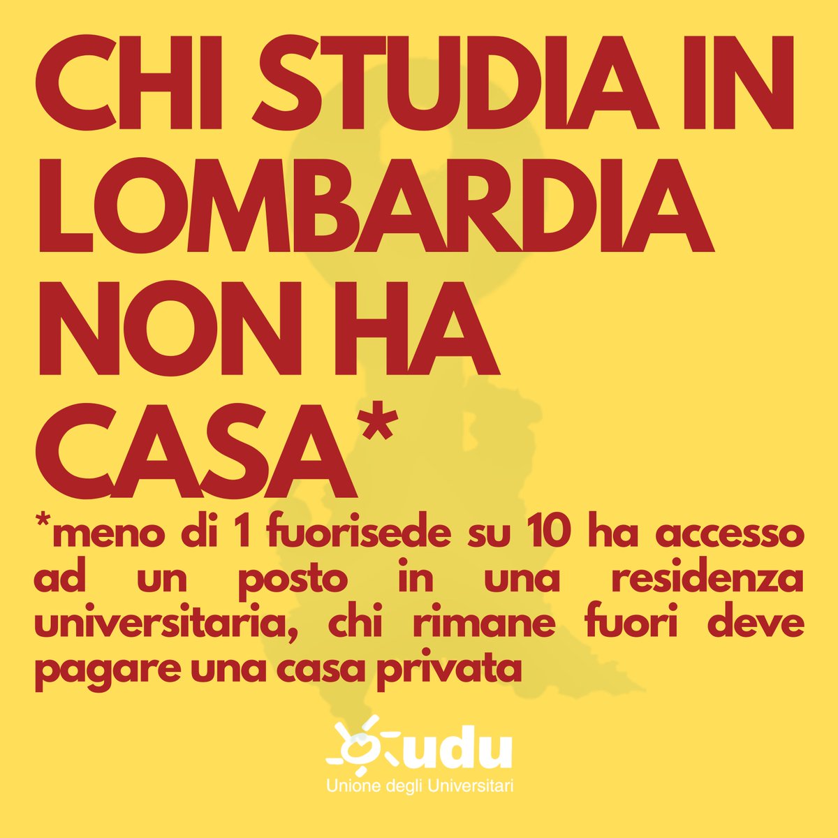 UduMilano's tweet photo. Chi studia in Università ha casa in Lombardia? Secondo noi di @udu_sind, no.
Leggi il rapporto completo qua:
https://t.co/TpmVQfdEX1 https://t.co/admqLNxXv1