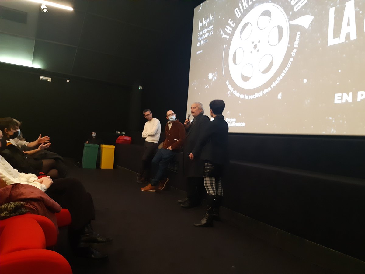geoffreynabavia's tweet photo. Le Ciné-Club des Réalisateurs. @mikabuch #FredericFarrucci #IsabelleGibbalHardy @GrandAction et #JacquesNolot. https://t.co/squhkpUd0S