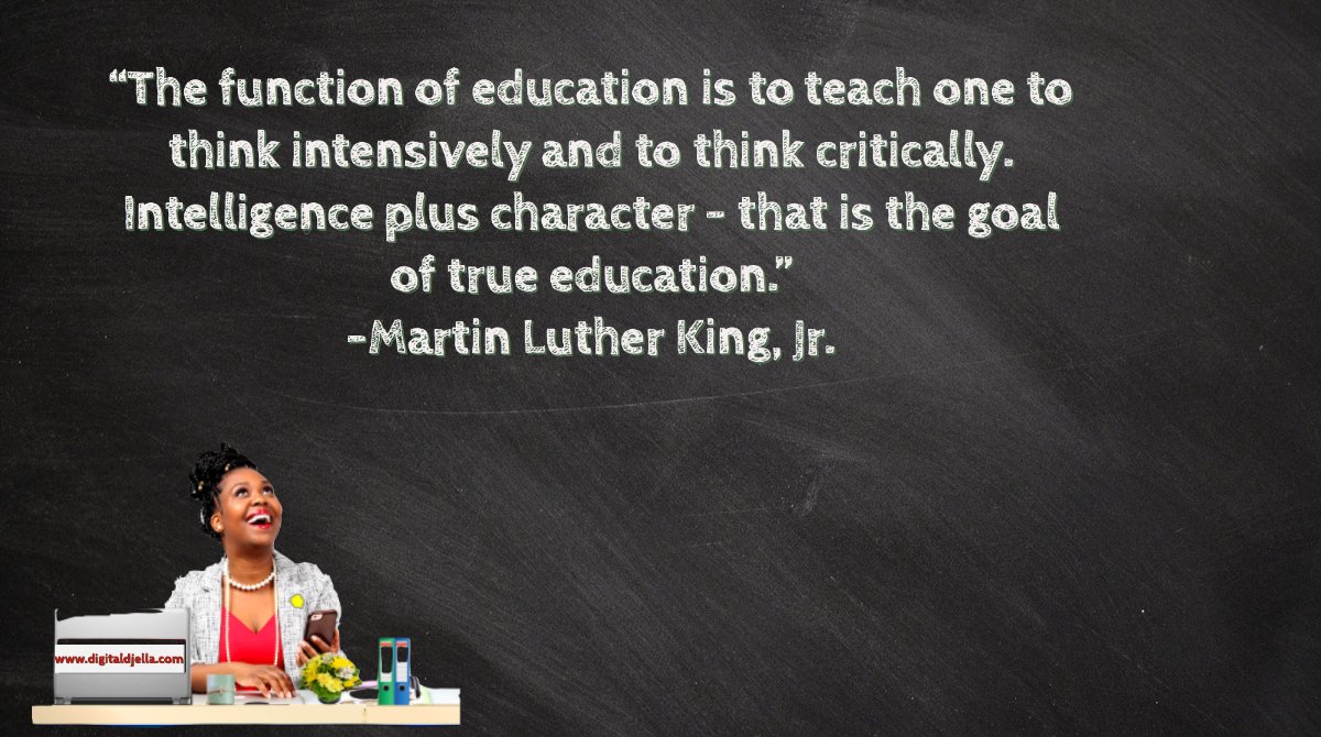 DiGiTALDJELLA's tweet photo. #MLKDay #MondayMagic #EverydayEducator https://t.co/kHsAUYw77V