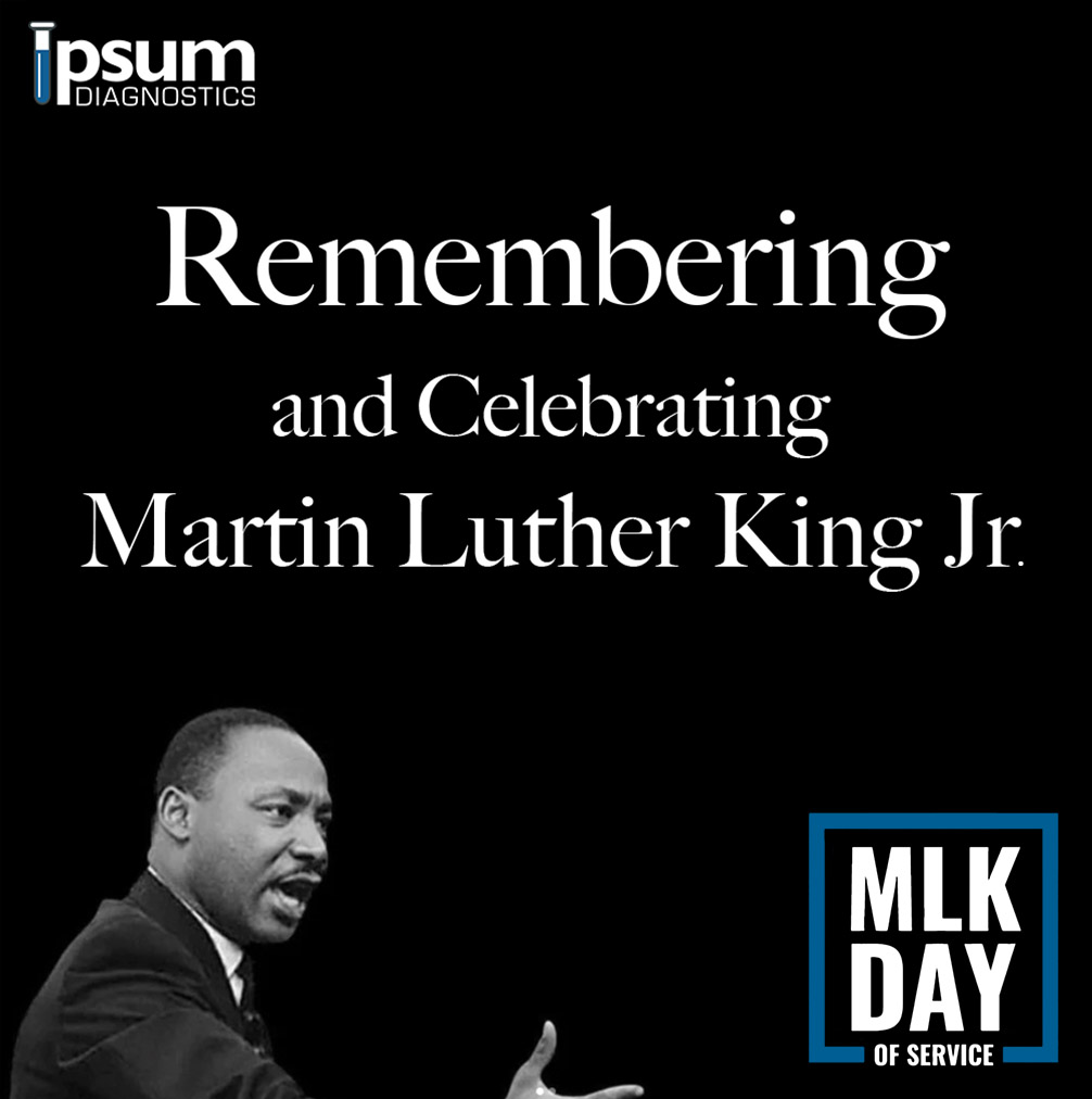 Ipsumdiagnostic's tweet photo. Join us today as we celebrate the life and legacy of the late Dr. Martin Luther King, Jr.
#IpsumDiagnostics
#mlkday #Ihaveadream
#MartinLutherKingJr https://t.co/ebkqoaE3wm