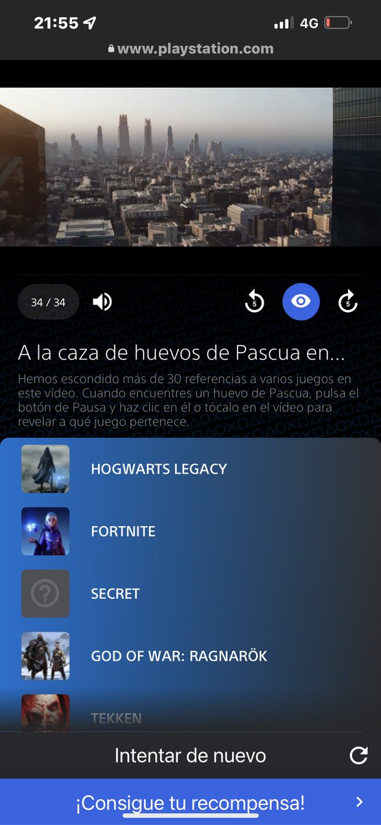 Dejo mis capturas de pantalla para el reto de a “la caza de huevos de pascua” de <a href="/playstationes/">PlayStation España</a> y #BlueMondayPlayStation ha costado, pero lo consegui!!!💙💙💙