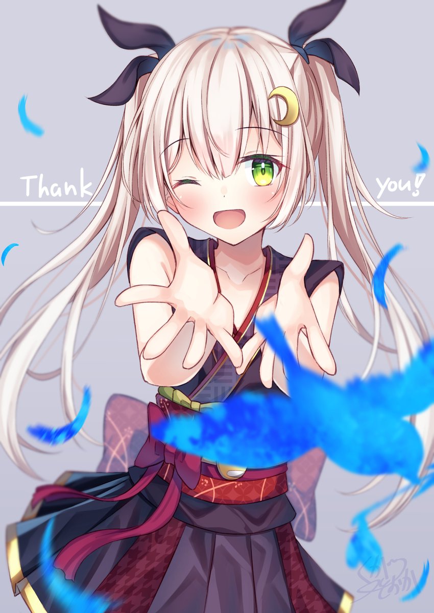 フォロワー人記念イラスト 本当に応援ありがとうございます これから 玖月とおか コミケ新刊 通販中のイラスト