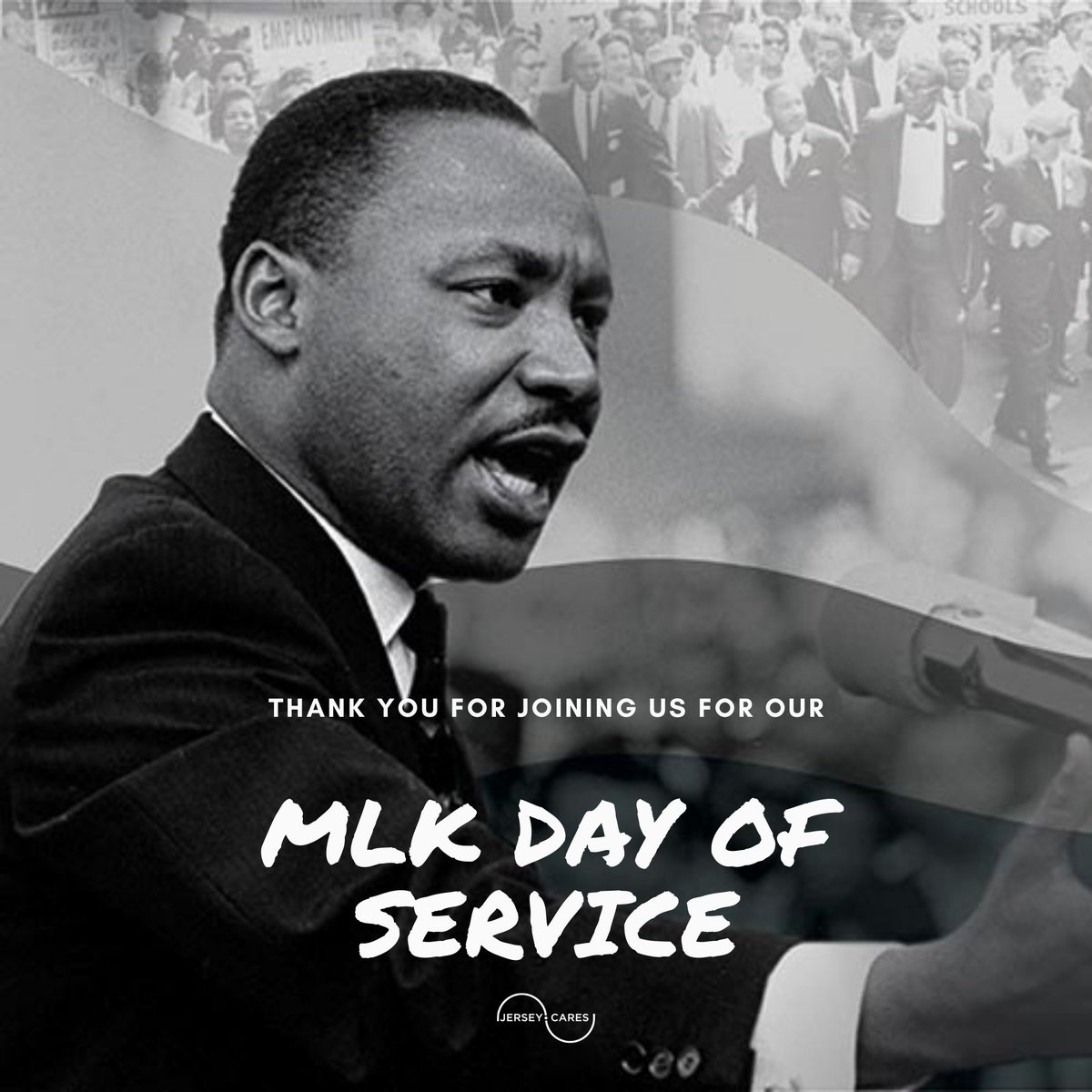 JerseyCares's tweet photo. Thank you to the individuals, families, civic groups, and companies who came out in honor of Dr. King's vision of a beloved community. If you are inspired to take action after today, please visit our website for more ways to get involved. https://t.co/E4421q0Jap #MLKDay #MLKDOS https://t.co/tDt9cRwZzA