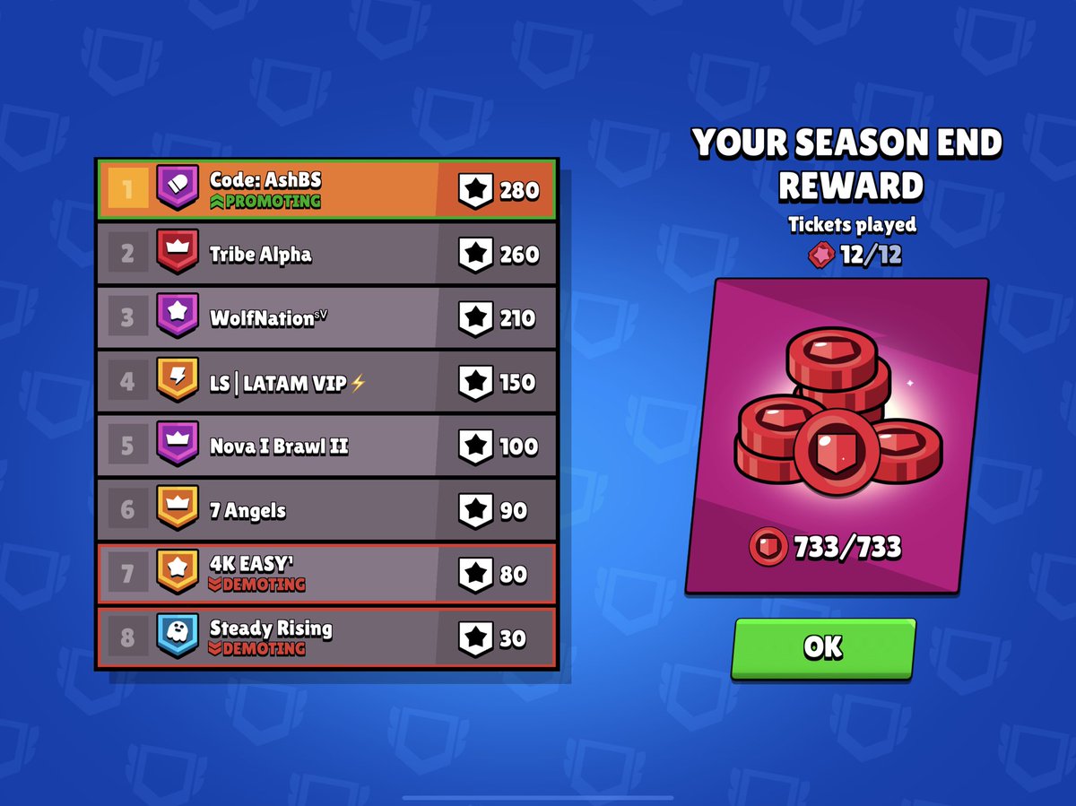 AshClashYT's tweet image. Legendary 3! Almost Masters in Club League! How is your club doing? 💪 #BrawlStars