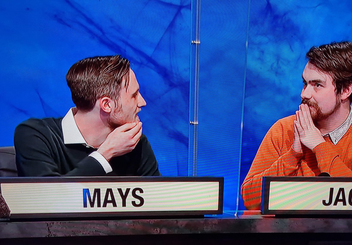 the_mediaman1's tweet photo. πΆ I blocked the Sheriff and forgot that she was on my team πΆ
#UniversityChallenge #OnlyTurnLeft https://t.co/6mcdyS0SdF