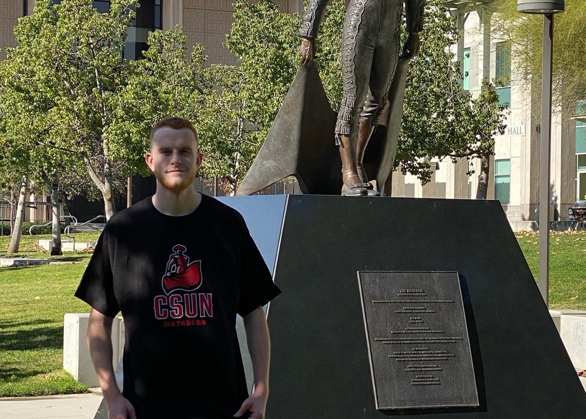 tallest_logan's tweet photo. I am excited to announce my commitment
to Div I -Cal State University NorthRidge Men's
volleyball program @CSUNMensVB .I would like to thank
everyone that has ever trained me and helped me to
get to this point. https://t.co/VJ8KAhu1M6