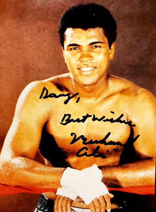 Happy Heavenly Birthday to Muhammad Ali. 