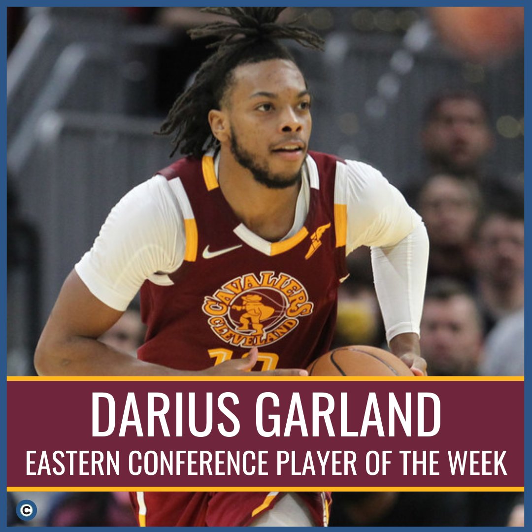 Darius Garland named Eastern Conference Player of the Week