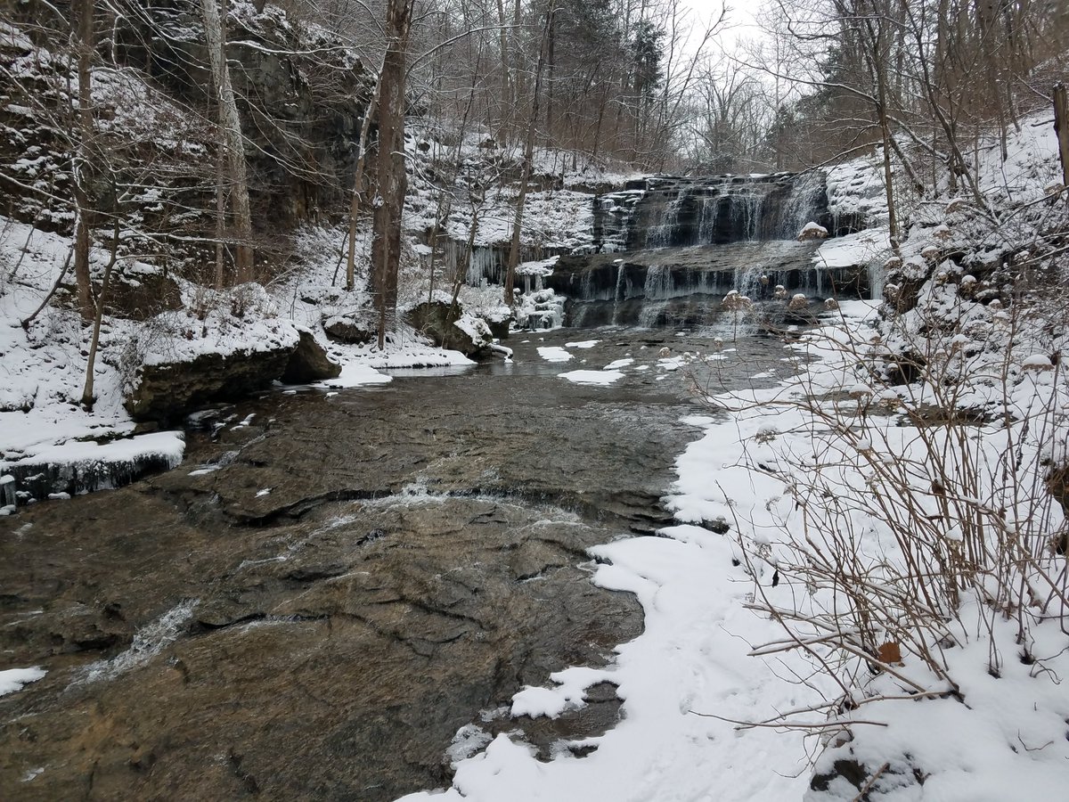 Todd_the_Hiker's tweet photo. We decided to take a quick, unplanned detour on our way home from running an errand out in Hillsboro today to the Fallsville Wildlife Area (@ohiodnr @OhioDivWildlife) for a short hike to see the beautiful Fallsville Falls... https://t.co/vnh7B4gEQz