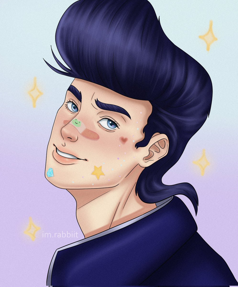 yoConeja's tweet photo. A cute Josuke Higashikata
##jojosbizarreadventure #jojos #jojosbizarreadventurefanart #fanartjojos #DIU #fanart #josuke #jotaro #josukeedit #drawing #josuyasu #higashikatajosuke #jojopose #jojosdit #diamondisunbreakable #animeart  #josukehigashikata #stoneocean #stardustcrusaders https://t.co/rd9RILHbOQ