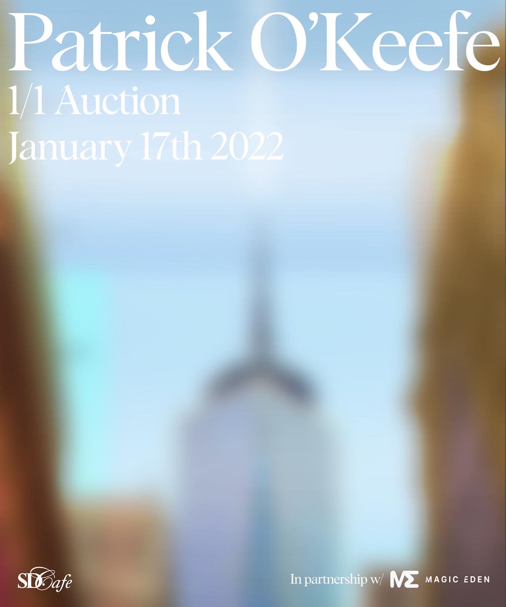 btyson's tweet image. Today is the day. “WE ARE BIGGER THAN OUR BUILDINGS” by @okeefe_artist for the Celebrating The Wins Collection from @sdcafe_nyc in partnership with @MagicEden_NFT. Head over to magiceden.io/auction/we_are….