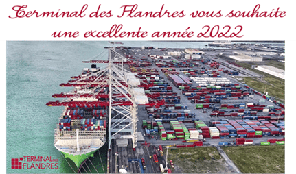 41% de croissance pour Terminal des Flandres en 2021 !
Le terminal conteneurs du Grand Port Maritime de Dunkerque poursuit sa croissance et a atteint 652 000 EVP en 2021, et même 702 000 EVP si l’on prend en compte les mouvements logistiques sur les navires.