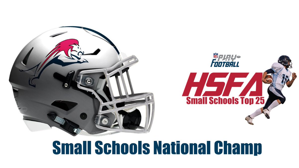 High School Football America (@hsfbamerica) on Twitter photo Congrats to Chaminade-Madonna of Florida on being our 2021 Small Schools National Champ!
Story & entire Top 25 here bit.ly/33IAbzd #playfootball #flhsfb
Special thanks to our friends at <a href="/FlaHSFootball/">FloridaHSFootball.com</a> for the helmet. Congrats to Chaminade-Madonna of Florida on being our 2021 Small Schools National Champ!
Story & entire Top 25 here bit.ly/33IAbzd #playfootball #flhsfb
Special thanks to our friends at <a href="/FlaHSFootball/">FloridaHSFootball.com</a> for the helmet.