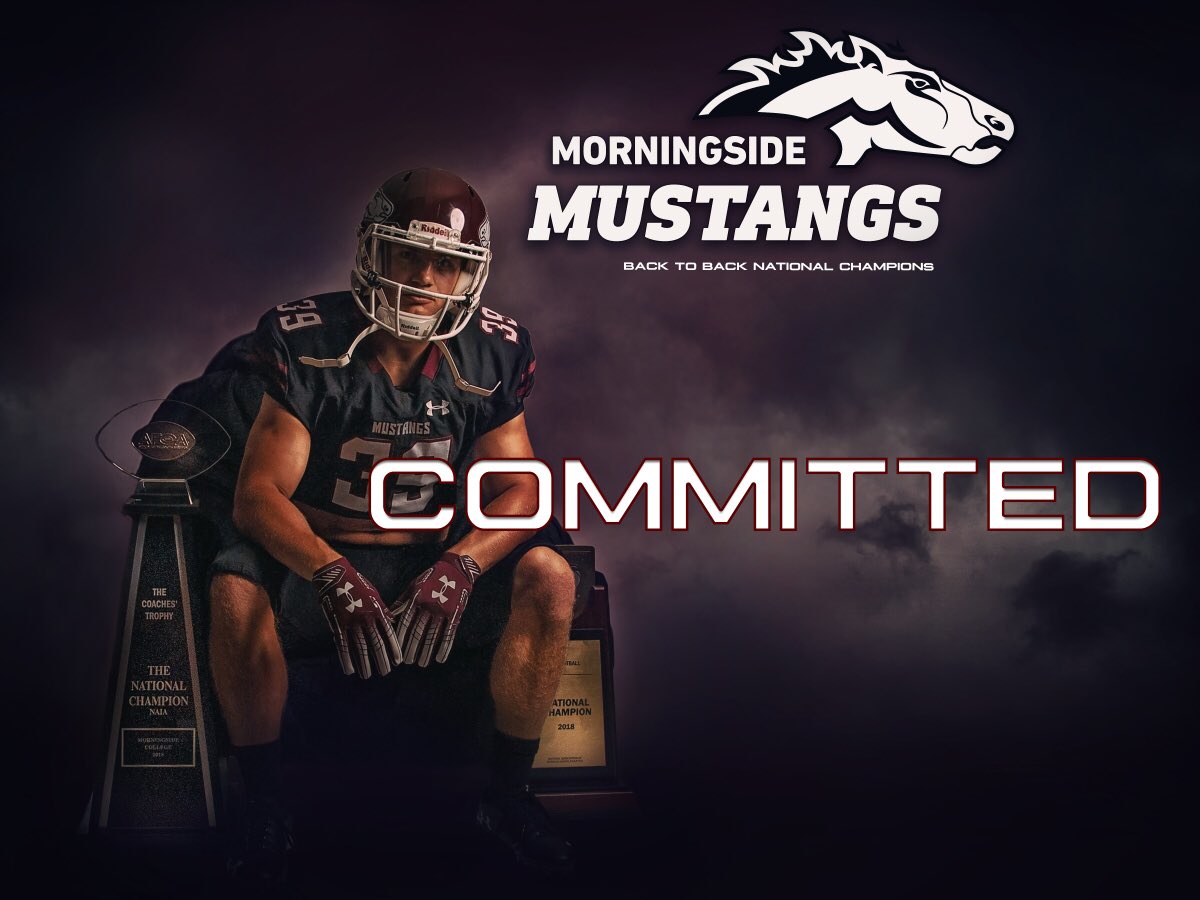 ThomsenRylie's tweet photo. Excited to announce I will be continuing my academic and athletic career at Morningside University! Go Mustangs!
@MsideFootball @Coach_Rode https://t.co/vr7M5cOVRK