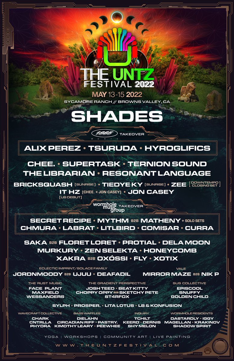 The Untz Festival 2025 LINEUP OMG (@theuntzfestival) on Twitter photo This is the most experimental lineup in the history of <a href="/TheUntzFestival/">The Untz Festival 2025 LINEUP OMG</a> and we couldn’t be more proud of it.
TAG your crew for a chance to win a ticket.
theuntzfestival.com/buy-tickets This is the most experimental lineup in the history of <a href="/TheUntzFestival/">The Untz Festival 2025 LINEUP OMG</a> and we couldn’t be more proud of it.
TAG your crew for a chance to win a ticket.
theuntzfestival.com/buy-tickets