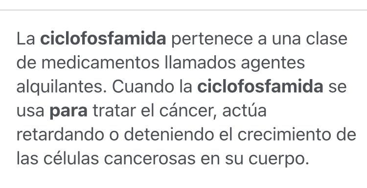 claudiaizaguirr's tweet photo. 🚨@Minsa_Peru ¿por qué no hay ciclofosfamida, un medicamento fundamental en quimioterapia para varios tipos de cáncer? No hay en hospitales oncológicos. #URGENTE https://t.co/bATVibbpzd