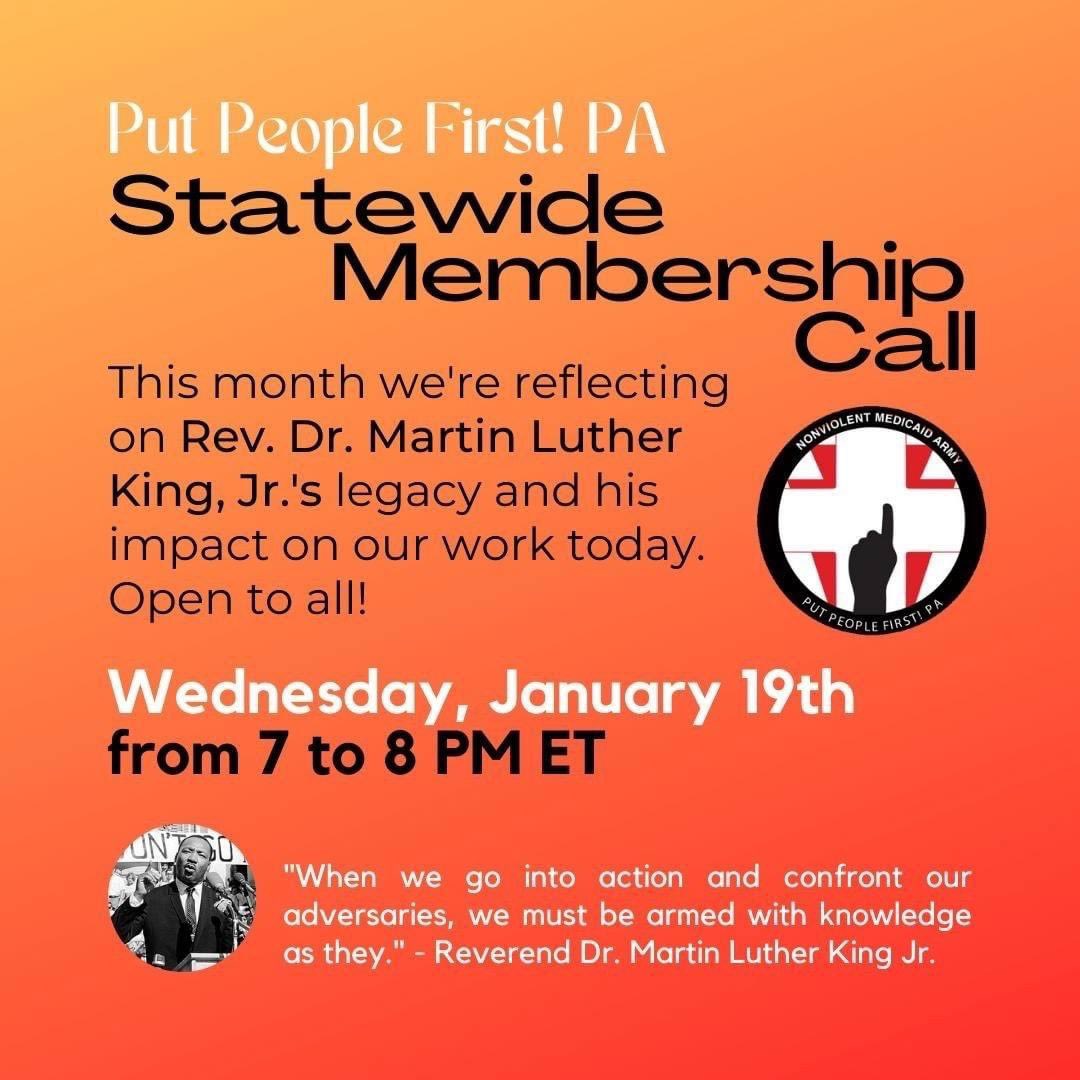 Happy New Year! Join us for the first Statewide call of the year! Meeting ID 548-395-7623