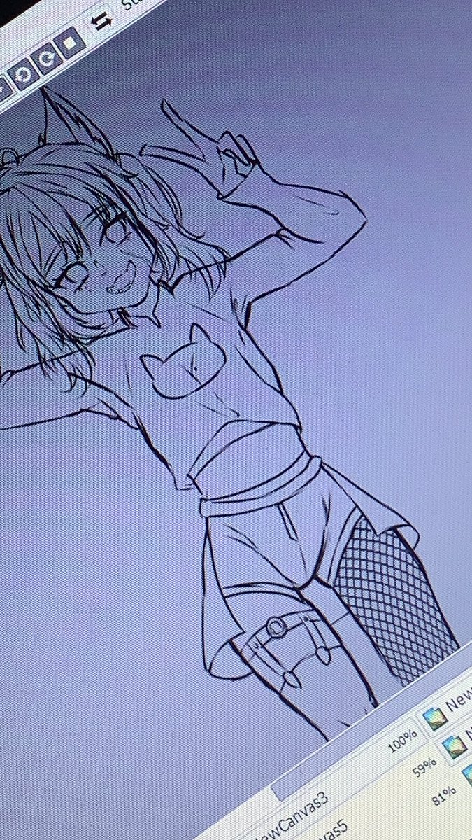 nyawolfe's tweet photo. have another wip of my oc, i think the outfit is turning out pretty cool :3 https://t.co/eg4vo6u1zG