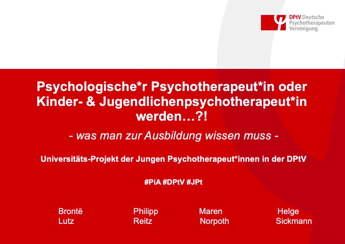 BronteLutz's tweet photo. Morgen Abend findet wieder unsere online Veranstaltung zur Psychotherapie Aus- und Weiterbildung statt. Wir freuen uns auf euch! :-) https://t.co/kdxReGAPjo