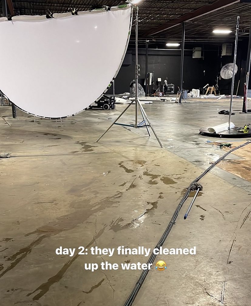 Summer continua pelo segundo dia em set de gravação de seu videoclipe em Atlanta.