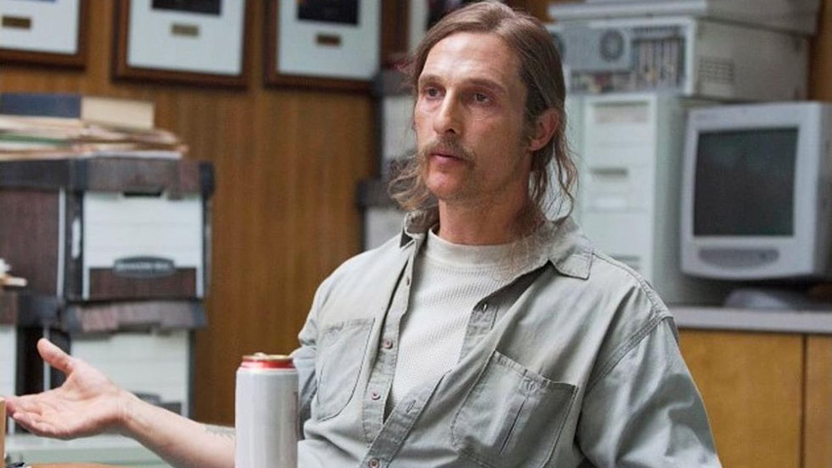 _cuerda_'s tweet photo. No he visto mejor actuación de un actor que la de Matthew McCoNaughey en la temporada 1 de True Detective.

Muy muy pocos actores me han llegado tanto. https://t.co/kWh3F8MJHd