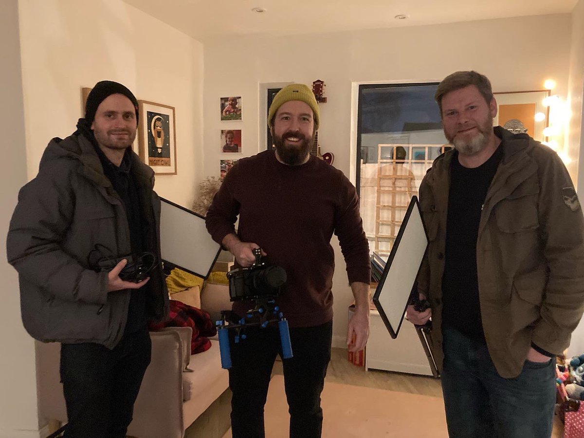 ADBarker's tweet image. Camera and lighting test. It begins. 

#shortfilm #filmmaking #gomake