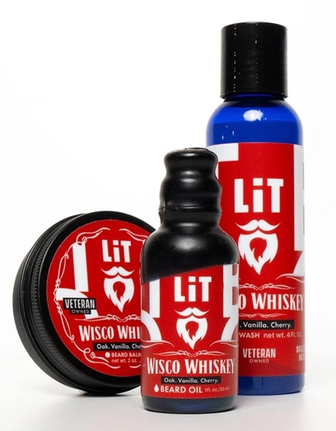 Hey! My biz <a href="/LITBeardCo/">LiT Beard Co</a> is powered by <a href="/Shopify/">Shopify</a> All my wax dipped beard oils=donations to <a href="/PWHTroops/">Proj Welcome Home T</a> charity. I'm happy AF to be in this community🤘🤘