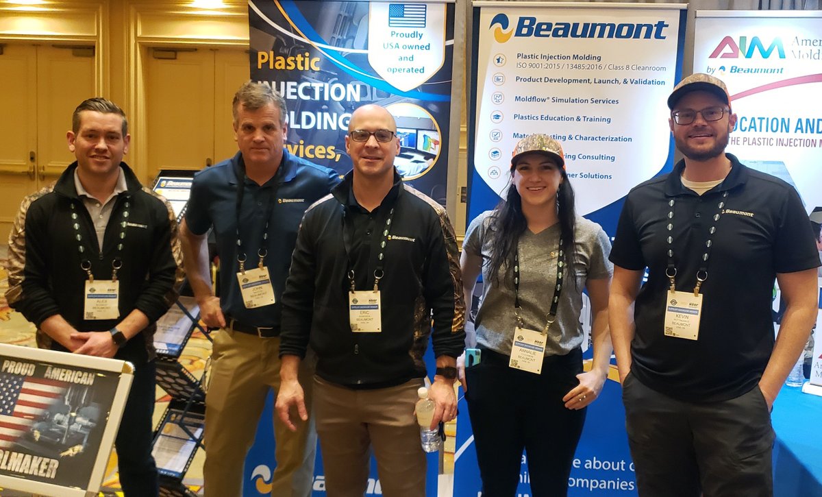 Our Beaumont crew is talking plastics at the Shot Show Supplier Showcase! Stop by Booth 51129 is you're visiting!
