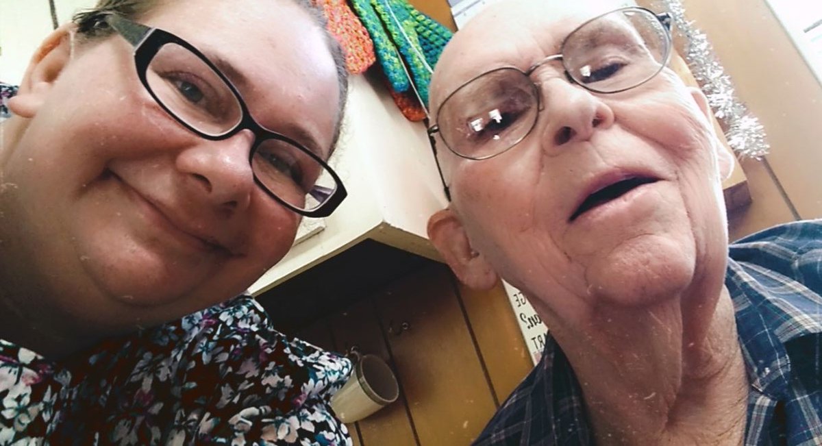 Goodbye to my pawpaw. He taught me so much. I will never forget sitting around listening to your stories about you and Uncle Gerald