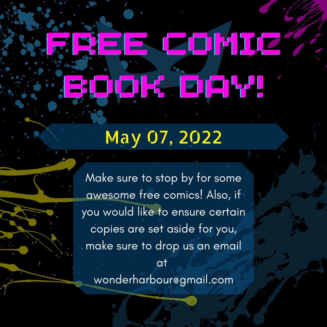 Wonder Harbour Comics tweet media