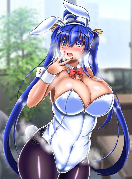 おはようございます…
いつも描くのは比較的オーソドックスな…黒バニーだけど白バニーもいいよね…。
今日はあのツインテ白バニー杏奈ちゃんを催眠…ふひひ…。 