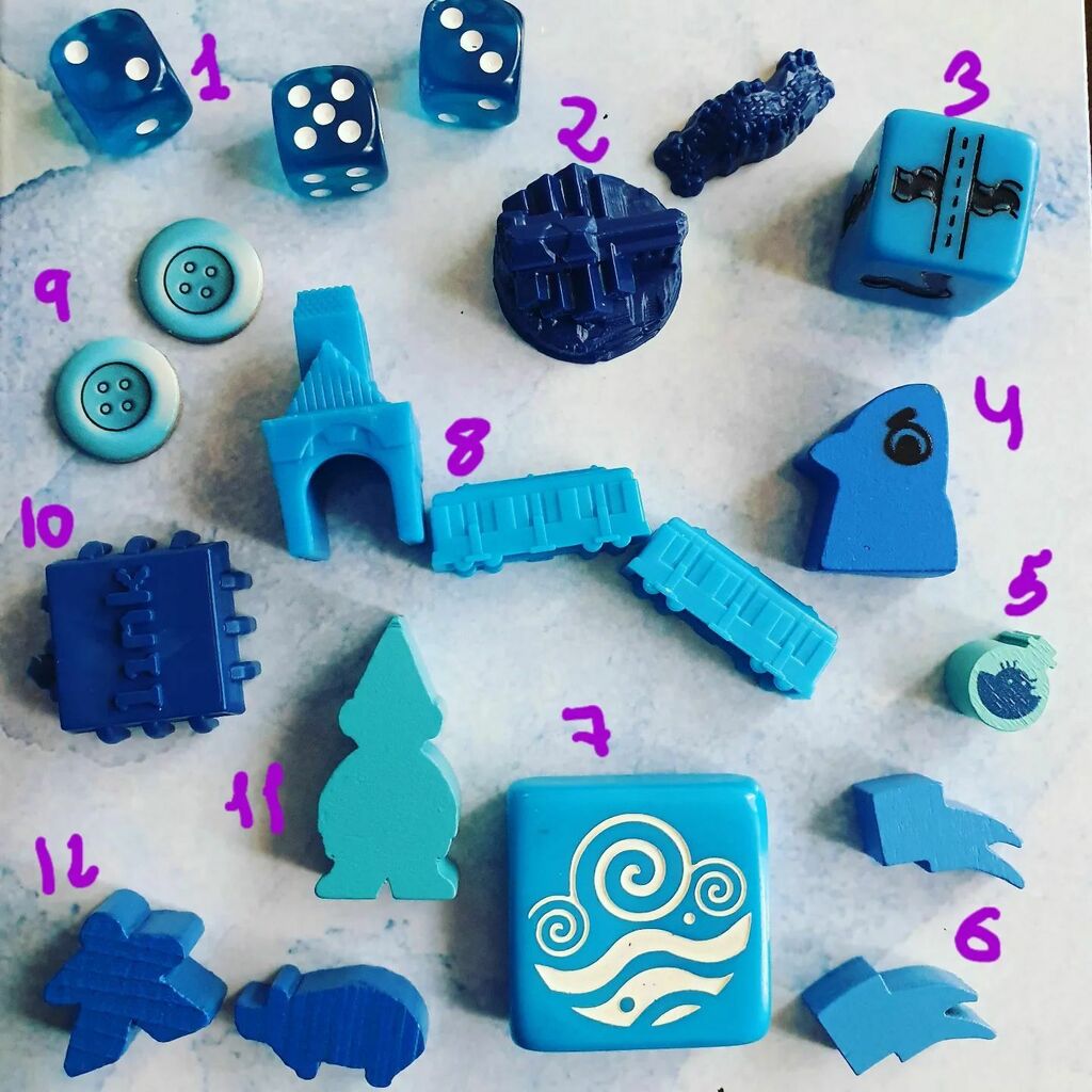 GLIRProd's tweet photo. La solución al juego del #BlueMonday
1. #Sagrada
2. #Catán
3. #RailRoadInk
4. #Root
5. #CuriousCargo
6. #RedCathedral
7. #Codinca
8. #AventurerosAlTren
9. #Patchwork
10. #Link
11. #ExLibris
12. #Carcassonne
#juegosdemesa
#boardgames #glirp https://t.co/6vlZcepFqR
