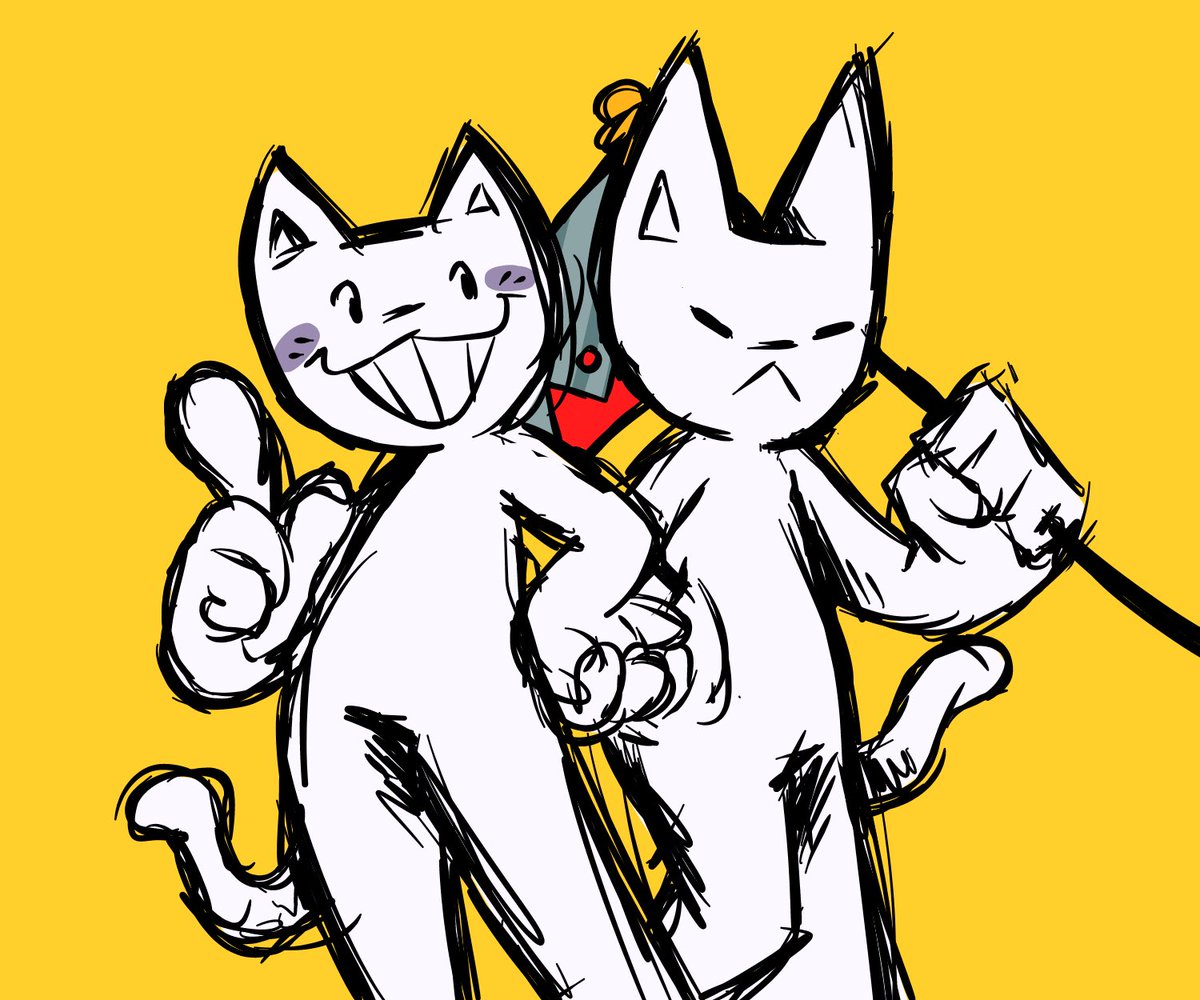 AbsurdFelines's tweet image. Absurd Doodle