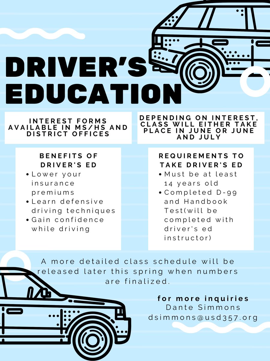 Drivers Ed Information