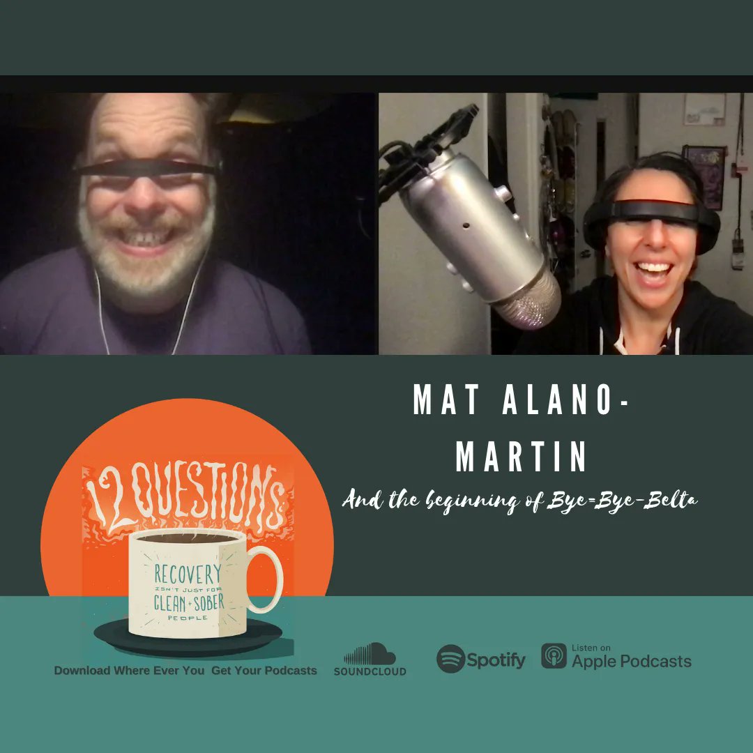 12QPod's tweet photo. Late due to tech issues! 1. We say farewell to @YatesComedy 2. @matalanomartin comes and crushes! 3. We had so much fun, Mat and I started an #TheExpanse podcast! #RecoveryPosse 

12Qpod: https://t.co/hMGxAK8ZM7
BBB: https://t.co/DaUa0G6LPa https://t.co/VVi263rGJA