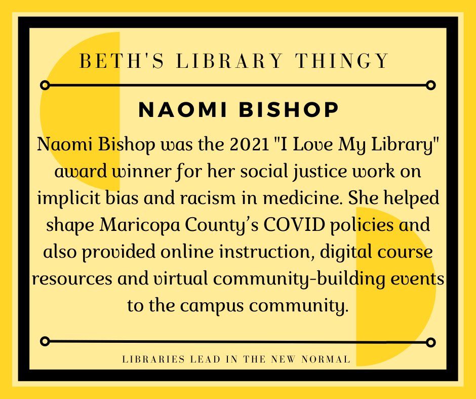 Libraries Lead tweet media