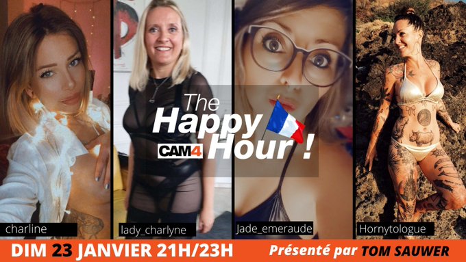 Qui sera là dimanche soir 21h00  ??
#CAM4Happyhour_fr #frenchgirls #webcamgirls #sexygames 

@charlynemimi