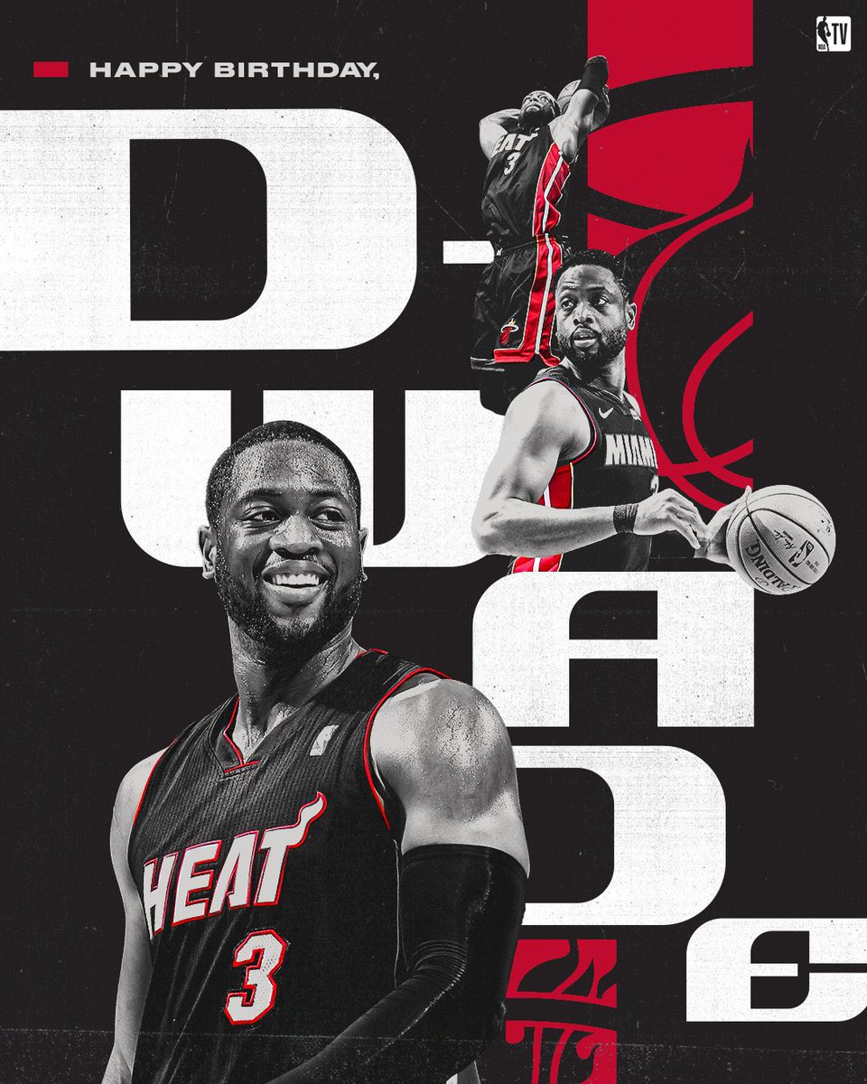 HBD <a href="/DwyaneWade/">DWade</a>⚡️ | Designed for <a href="/NBATV/">NBA TV</a>