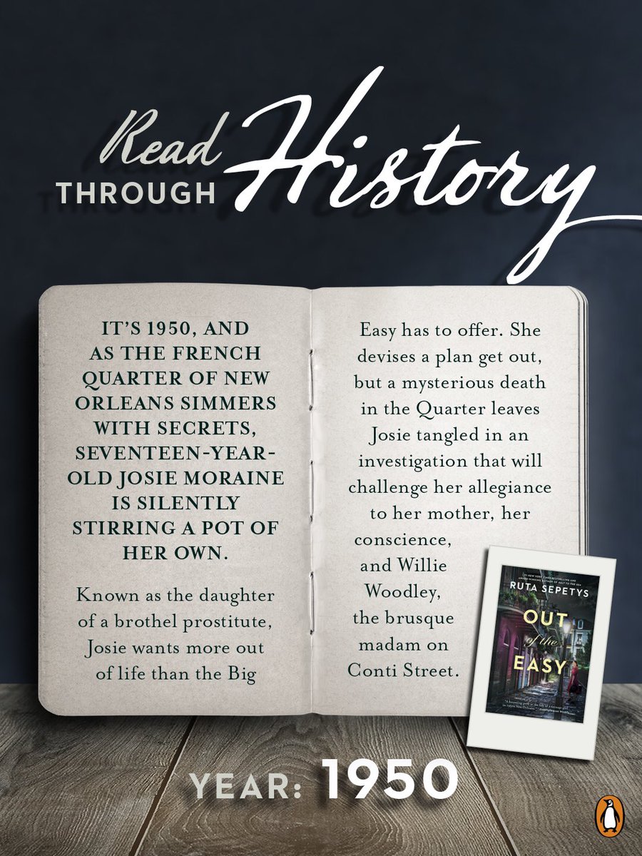 PenguinTeen's tweet photo. In #OutoftheEasy, Josie is caught between the dream of an elite college and a clandestine underworld. New Orleans lures her in her quest for truth, dangling temptation at every turn, and escalating to the ultimate test.
For more info, visit: https://t.co/7fuCYFkxku https://t.co/LuDxEO3mrp