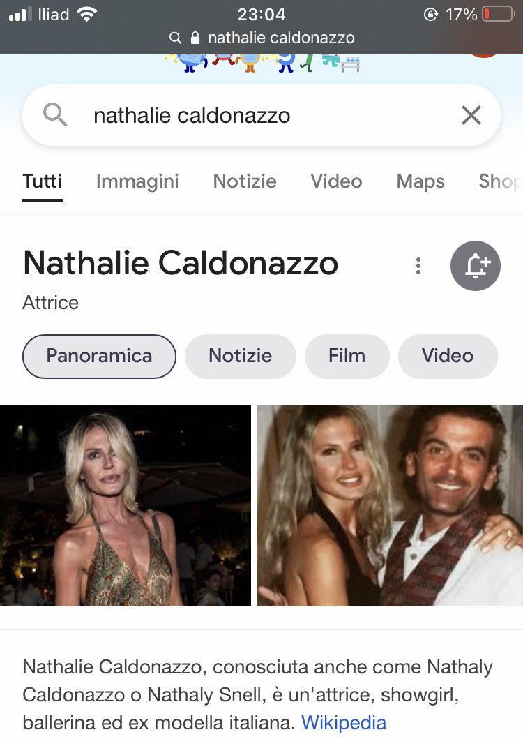 ConnieGiulia's tweet photo. QUANDO SU GOOGLE CERCHI
NATHALIE CALDONAZZO VS 
SONIA BRUGANELLI
#gfvip https://t.co/JYJgU3pakO