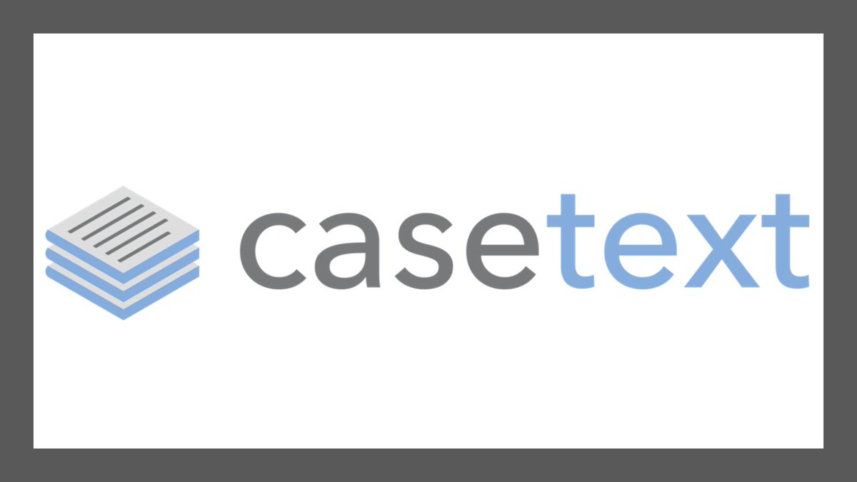 bobambrogi's tweet photo. Legal research company Casetext raises $25M in undisclosed Series C funding round. @casetext #legaltech #legalresearch  https://t.co/zXm9mTeMmV https://t.co/FDDfSnKMi1
