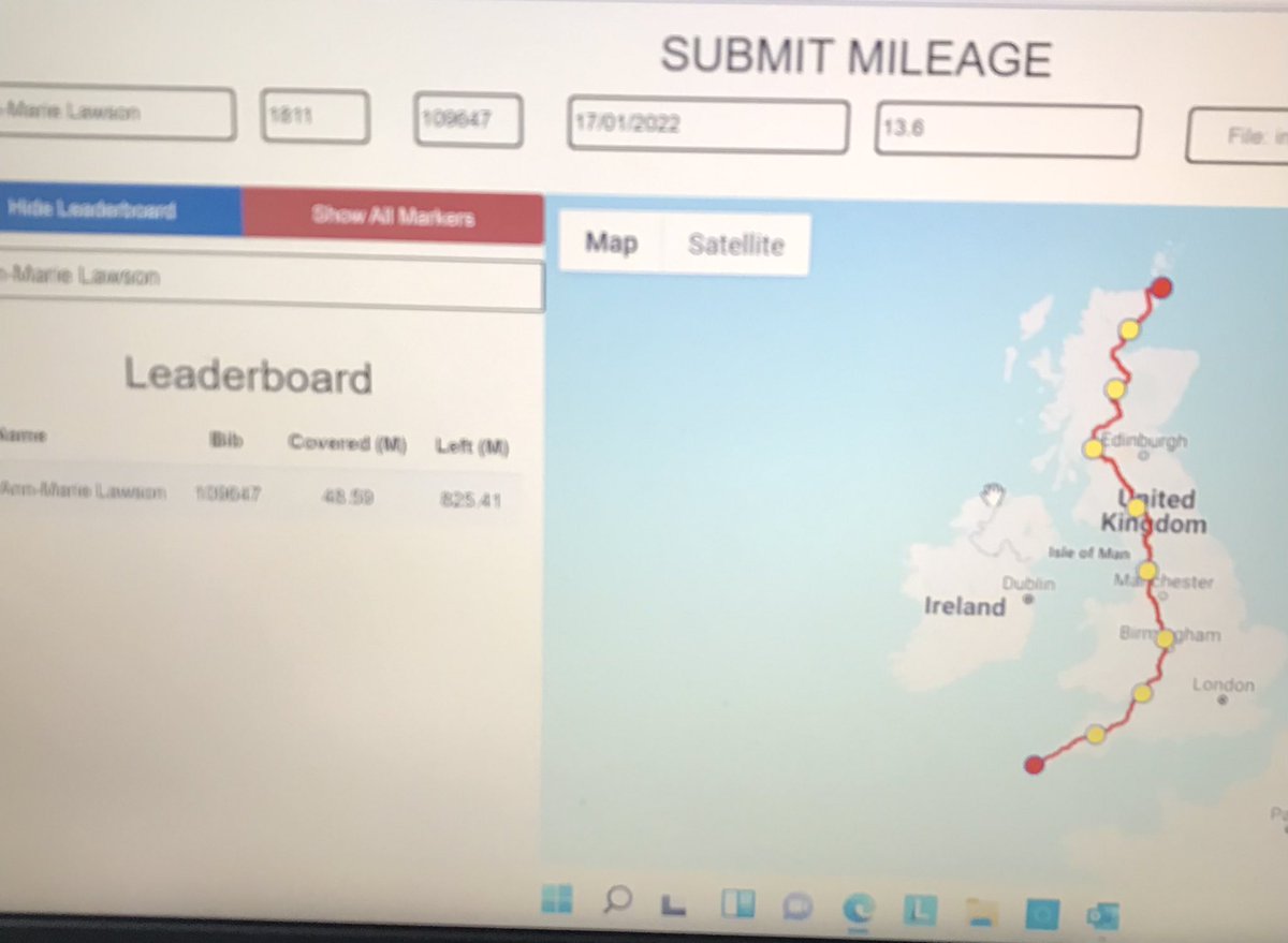annmarielawson1's tweet photo. So I’m doing a virtual #challenge, walking from Lands End to John O Groats, the total miles I need to walk are 874, up until yesterday I’d completed 48 miles #lovewalking #logmiles #livelaughlove https://t.co/QrBktRhPiS