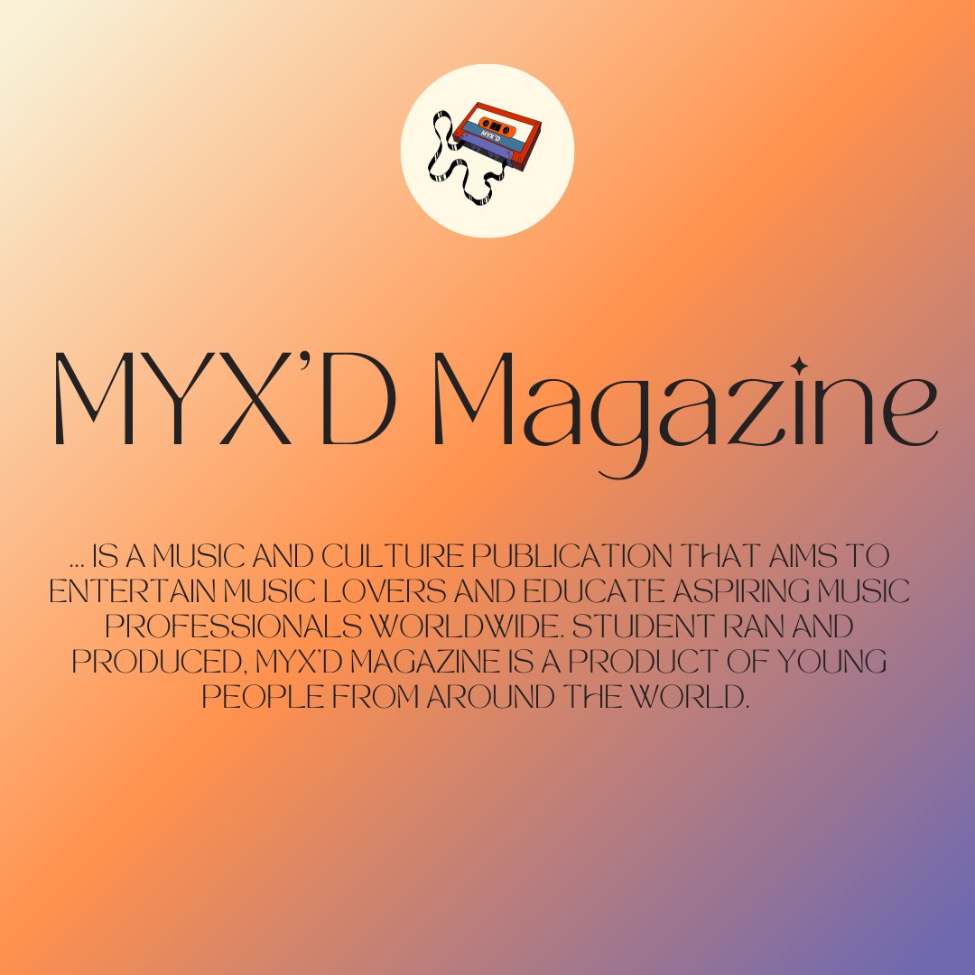 MYX’D Magazine tweet media