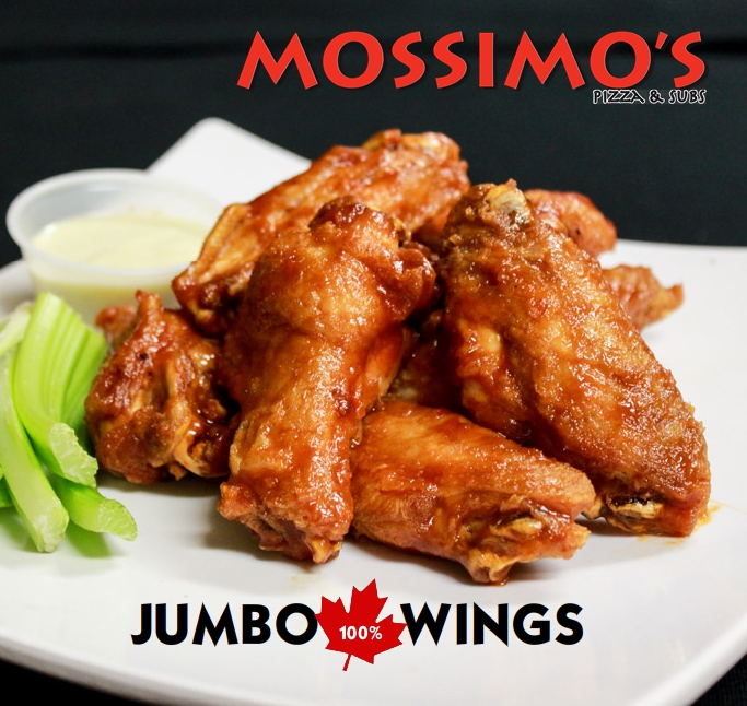 Our Jumbo Wings are 💯🇨🇦 ‼️ Order yours today with your favourite pizza!