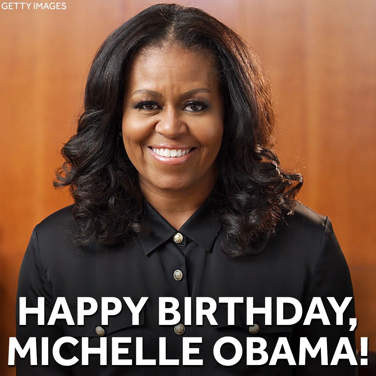  HAPPY BIRTHDAY! Michelle Obama, the former First Lady of the United States, turns 58 today! 