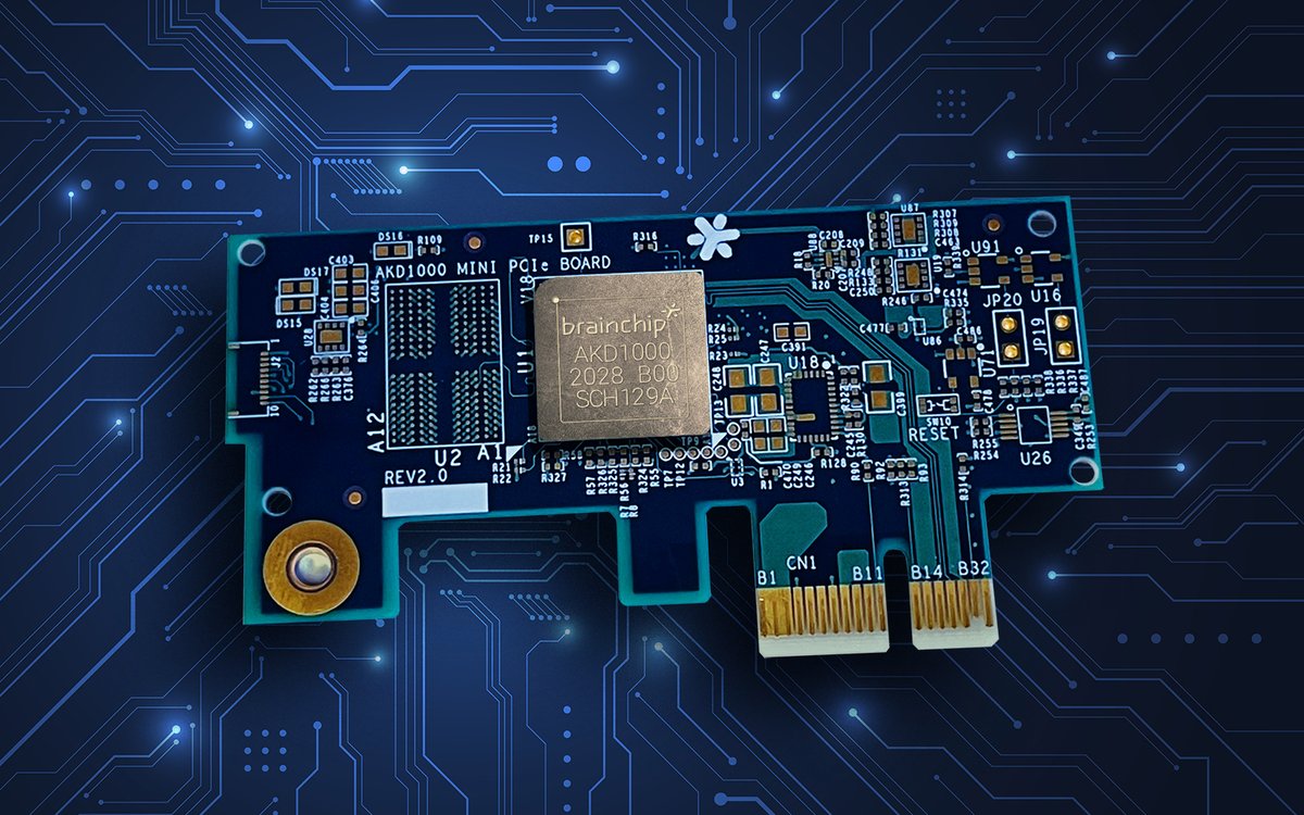BrainChip Achieves Full Commercialization of its AKD1000 AIoT Chip with availability of Mini PCIe Boards in high volume ow.ly/7A8S50HwqMk 
 #PCIe #AI #neuromorphic #newproduct #miniPCIe #semiconductorchips