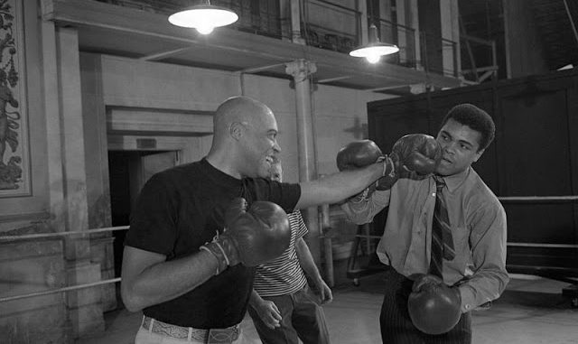 Happy birthday to Muhammad Ali and James Earl Jones. 