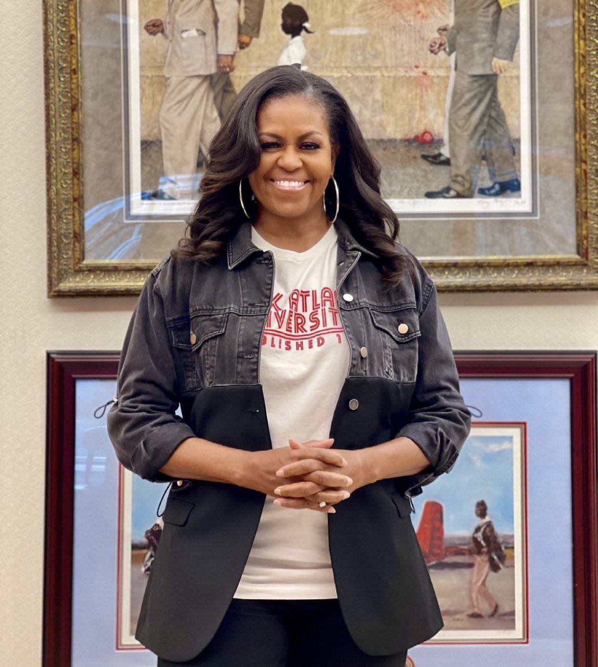 Happy birthday to one of the most inspiring women of my lifetime. My forever FLOTUS.   Michelle Obama 