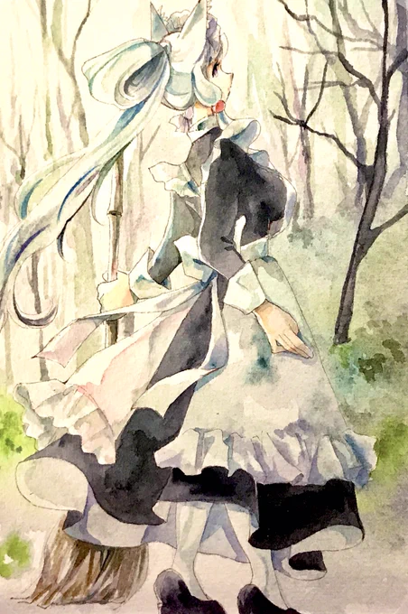 #タコ姉ちゅわちゅわチューズデー

「お掃除しますわ〜」 